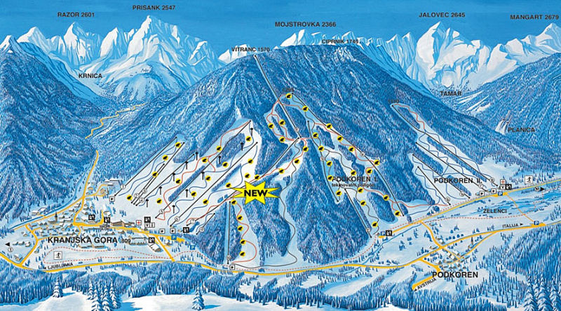 kranjska gora skijaliste zimovanje u sloveniji kranjska gora