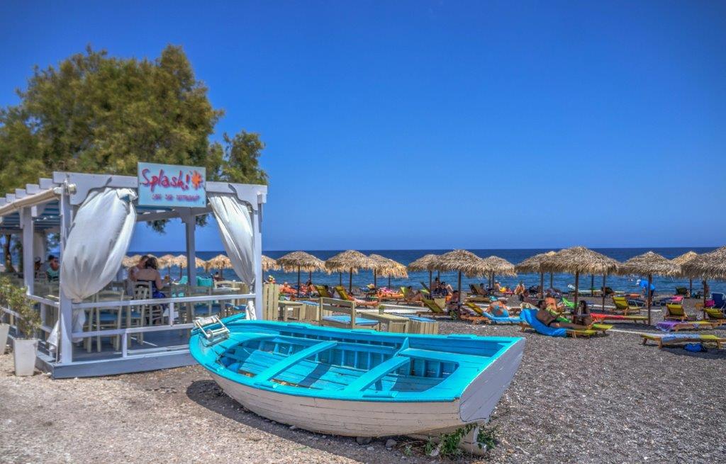 Grčka Santorini letovanje hoteli i apartmani Kamari, Fira