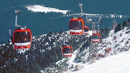 Borovec skijanje hoteli Bugarska