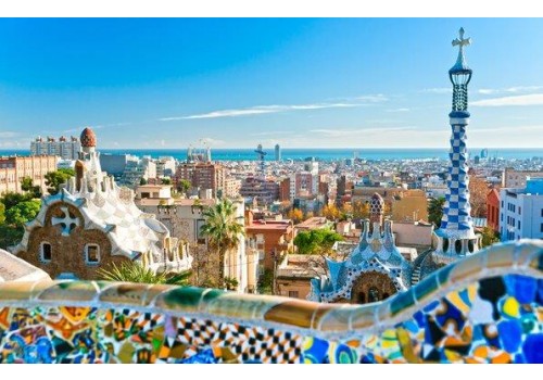 Barselona mart putovanje avionom izlet Španija