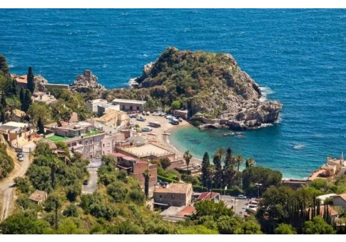 Hotel Villa Bianca Taormina Mare Italija Sicilija letovanje