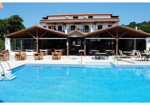 Hotel silver beach Skijatos letovanje grčka ostrva paket aranžman otvvoreni bazen