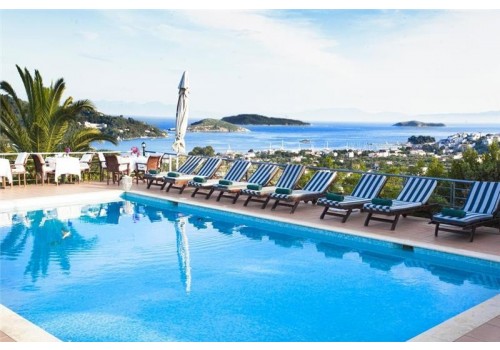 Hotel Vigles Sea View Skijatos Grčka more Avionom