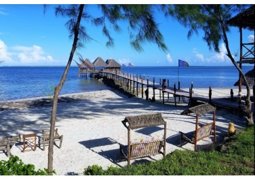 Zanzibar nova godina Paradise beach hotel tanzanija afrika okean bungalovi smeštaj cena