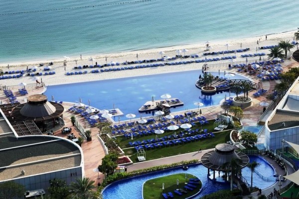 Hotel Dukes The Palm Dubai plaža more ujedinjeni arapski emirati letovanje