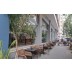 Hotel Island city Rodos letovanje Grčka kafe spolja