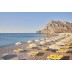Hotel Kolymbia beach by Atlantica Kolimbija Rodos aranžmani Grčka letovanje plaža suncobrani ležaljke