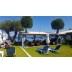 Hotel Scheria Beach Dasija Krf Letovanje Grčka ostrva dvorište plaža ležaljke