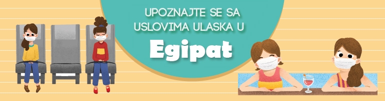 Egipat covid udslovi za ulazak PCR test