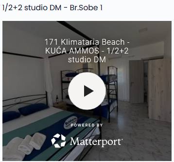 Kuća Ammos 1/2+2 studio DM - Br.Sobe 1