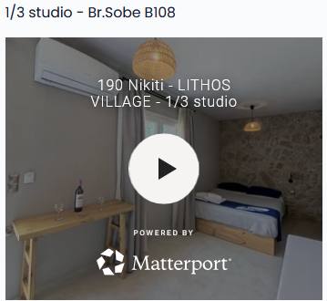 Lithos Village 1/3 studio - Br.Sobe B108