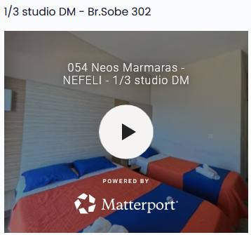 Nefeli 1/3 studio DM - Br.Sobe 302