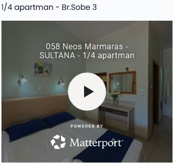 Sultana 1/4 apartman - Br.Sobe 3