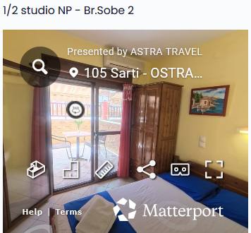 Ostraco Sarti 1/2 studio NP - Br.Sobe 2