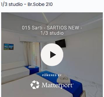 Sartios New 1/3 studio - Br.Sobe 210