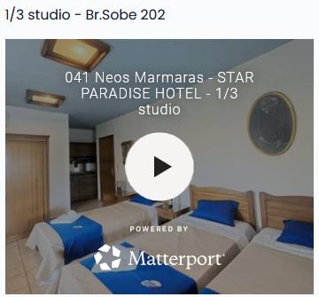 Star Paradise Hotel 1/3 studio - Br.Sobe 202