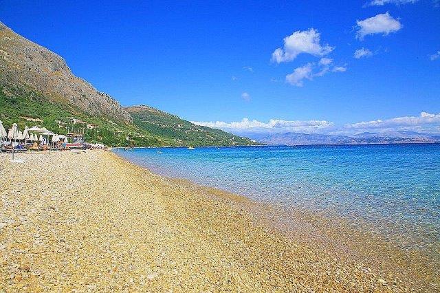Barbati plaža na Krfu u Grčkoj